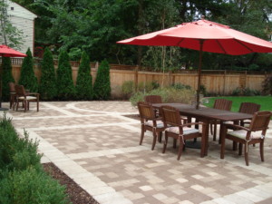 An large backyard can be multi-functional.