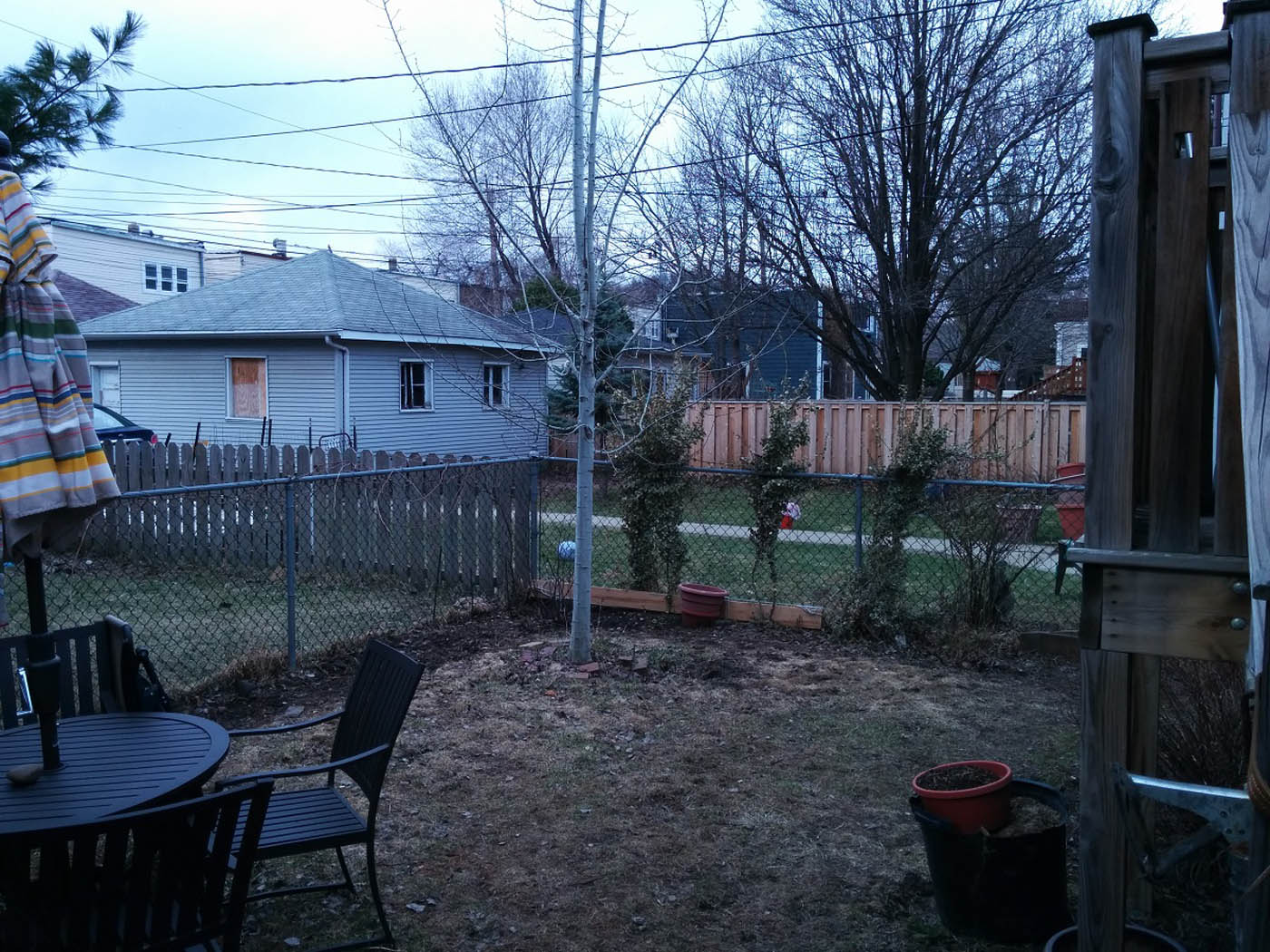 before, small garden-Nature's Perspective Landscaping